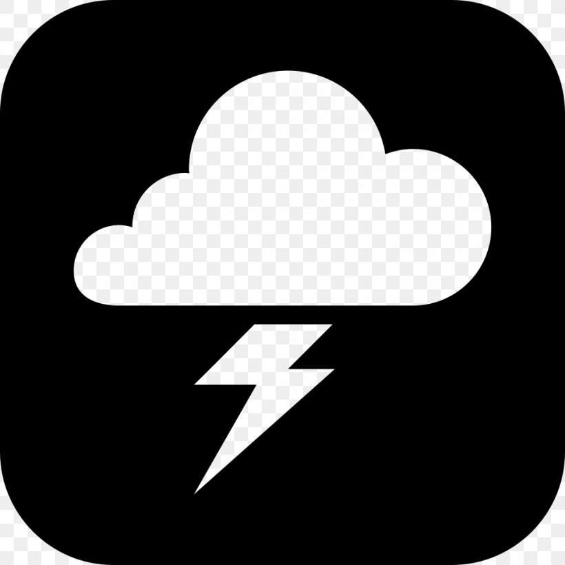 Cloud Lightning Thunderstorm Hail Image, PNG, 980x980px, Cloud, Area, Black And White, Brand, Hail Download Free