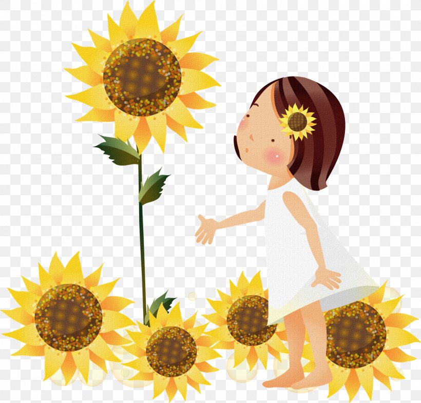 Common Sunflower Clip Art, PNG, 1600x1532px, Common Sunflower, Cartoon, Commodity, Daisy Family, Flower Download Free