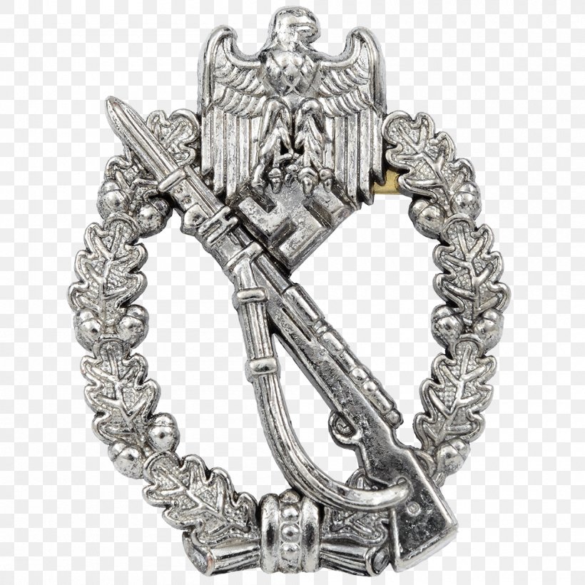 Germany Infantry Assault Badge Infantry Assault Badge Army, PNG, 1000x1000px, Germany, Army, Badge, Bling Bling, Body Jewelry Download Free