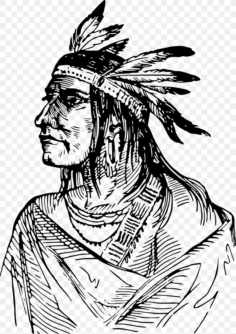 Native Americans In The United States Tribal Chief Tribe Shawnee, PNG, 1692x2400px, United States, Art, Artwork, Bird, Black And White Download Free