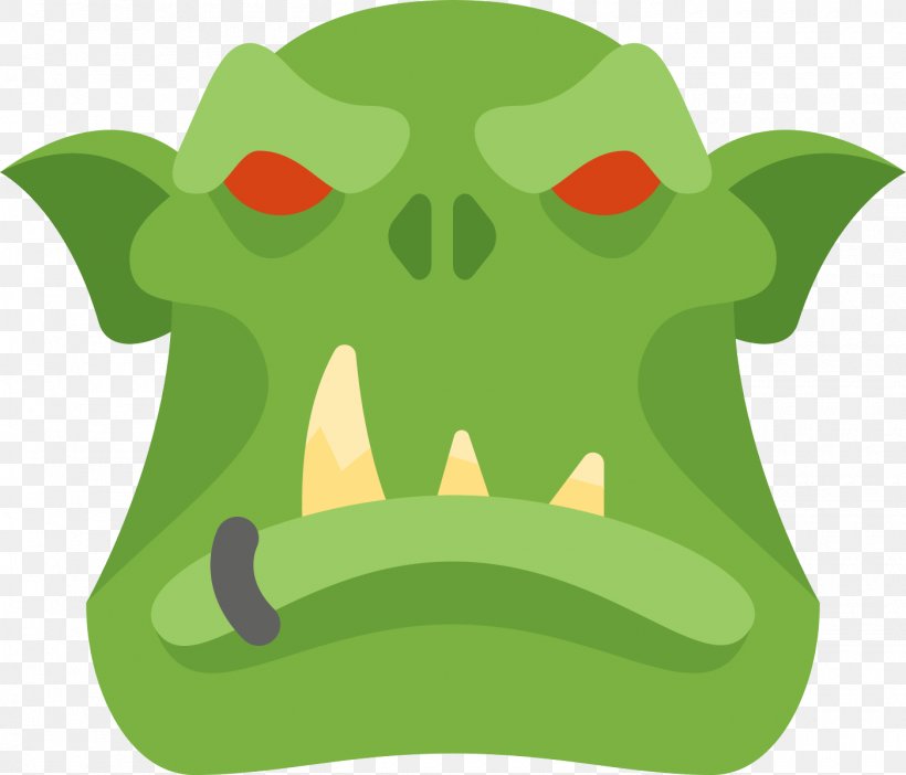 Warcraft: Orcs & Humans Clip Art, PNG, 1400x1200px, Orc, Cartoon, Fictional Character, Grass, Green Download Free