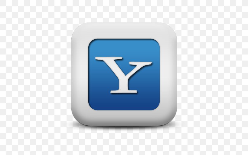 Yahoo! Messenger Email Yahoo! Mail, PNG, 512x512px, Yahoo, Blue, Brand, Electric Blue, Email Download Free
