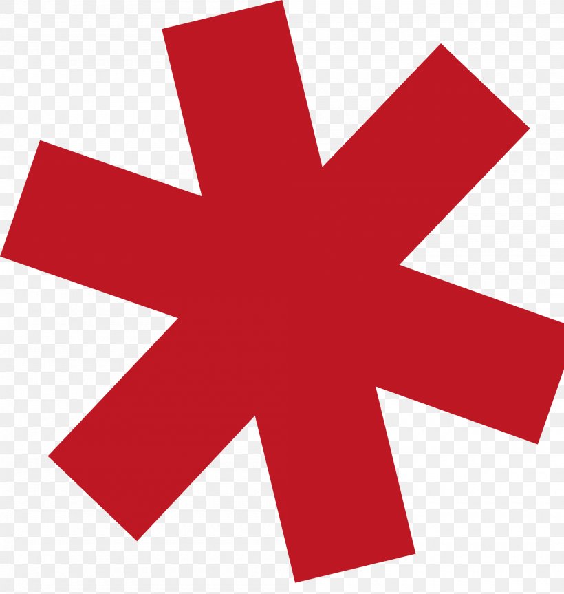 Asterisk Clip Art, PNG, 2000x2105px, Asterisk, Computer Software, Logo, Red, Symbol Download Free