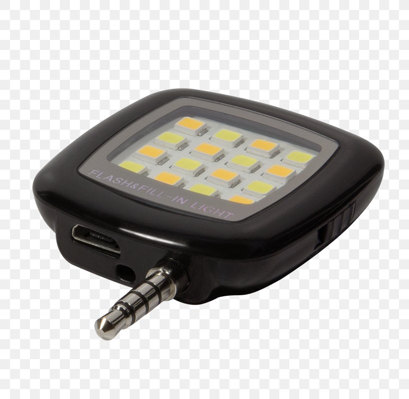 LED Smartphone Light LogiLink AA0080 Mobile Phones Light-emitting Diode Mobile Phone Accessories, PNG, 800x800px, Light, Camera Flashes, Electronics, Electronics Accessory, Flashlight Download Free