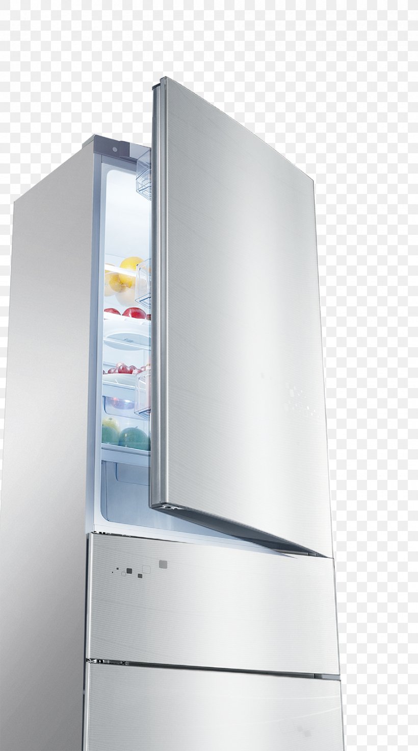 Refrigerator Home Appliance Kitchen Balay Congelador, PNG, 900x1615px
