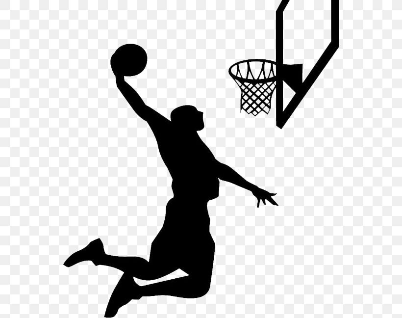 Wall Decal Basketball Player Slam Dunk Sport, PNG, 564x648px, Wall Decal, Arm, Artwork, Athlete, Basketball Download Free
