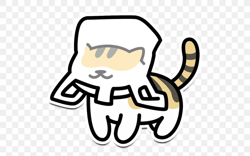 Neko Atsume Cat Sticker Android, PNG, 512x512px, Neko Atsume, Android, Area, Artwork, Blog Download Free