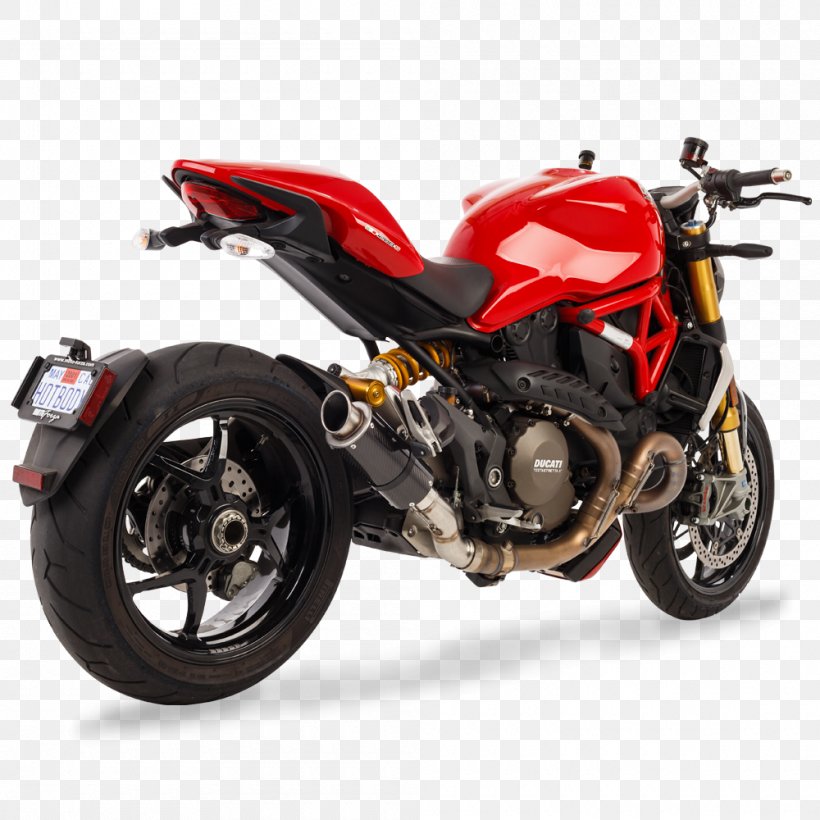 Exhaust System Tire Ducati Monster 696 Motorcycle, PNG, 1000x1000px, Exhaust System, Automotive Exhaust, Automotive Exterior, Automotive Tire, Automotive Wheel System Download Free
