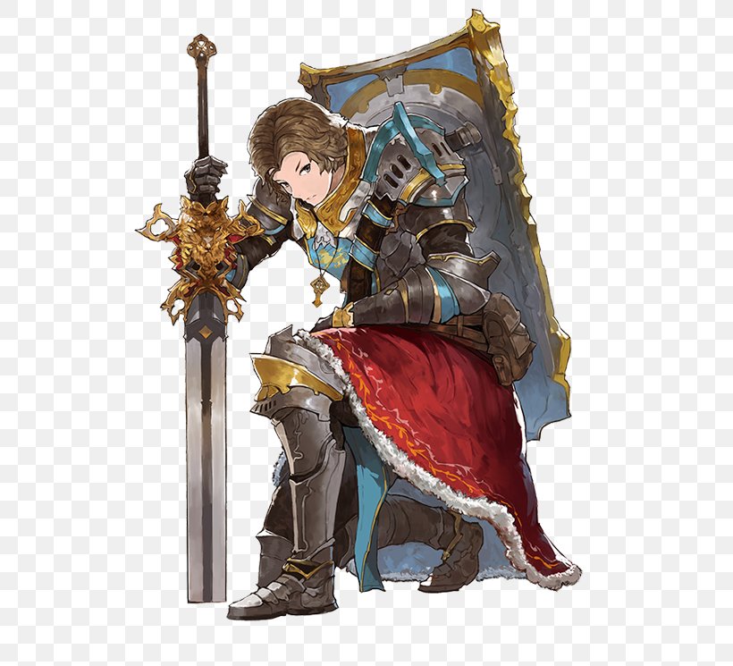 Granblue Fantasy Unsung Story Concept Art Knight, PNG, 542x745px, Watercolor, Cartoon, Flower, Frame, Heart Download Free