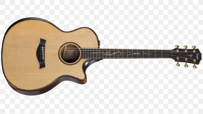 Taylor Guitars Acoustic Guitar Acoustic-electric Guitar Guitar Bracing, PNG, 2400x1352px, Watercolor, Cartoon, Flower, Frame, Heart Download Free