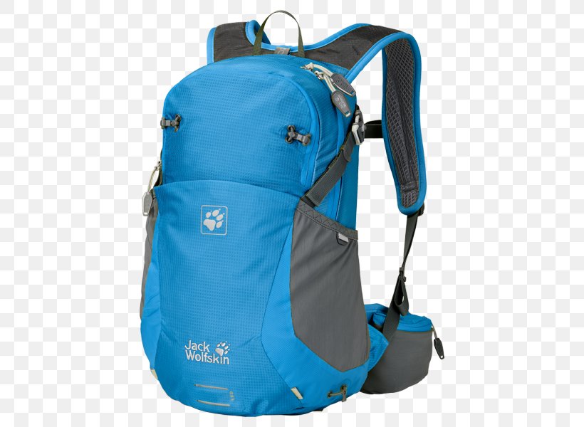 Backpacking Hiking Jack Wolfskin Outdoor Recreation, PNG, 600x600px, Backpack, Aqua, Azure, Backpacking, Bag Download Free