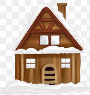Winter House Transparent Image - House Clip Art PNG