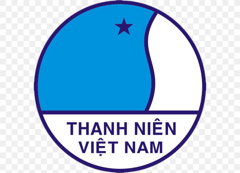 Vietnam Viet Nam Youth Federation Logo Vector Graphics Clip Art, PNG, 590x590px, Vietnam, Area, Banner, Blue, Brand Download Free
