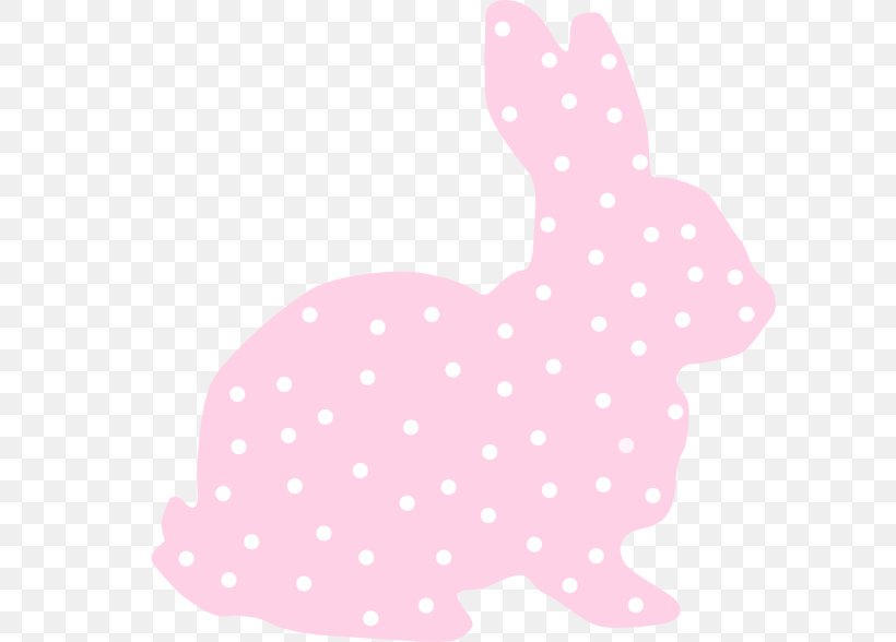 Easter Bunny Holland Lop Rabbit Polka Dot Clip Art, PNG, 600x588px, Easter Bunny, Art, Easter, Holland Lop, Pink Download Free
