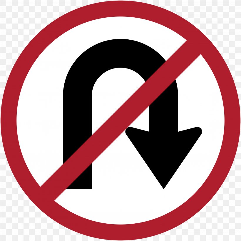 Car U-turn Prohibitory Traffic Sign, PNG, 3203x3203px, Car, Area, Brand, Driving, Logo Download Free
