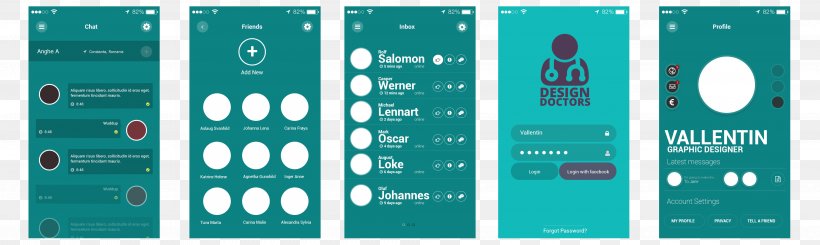 Green UI Prototype Interface Map - Graphical User Interface Graphic Design Prototype PNG