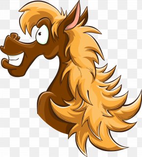 Horse - Horse Drawing Cartoon PNG