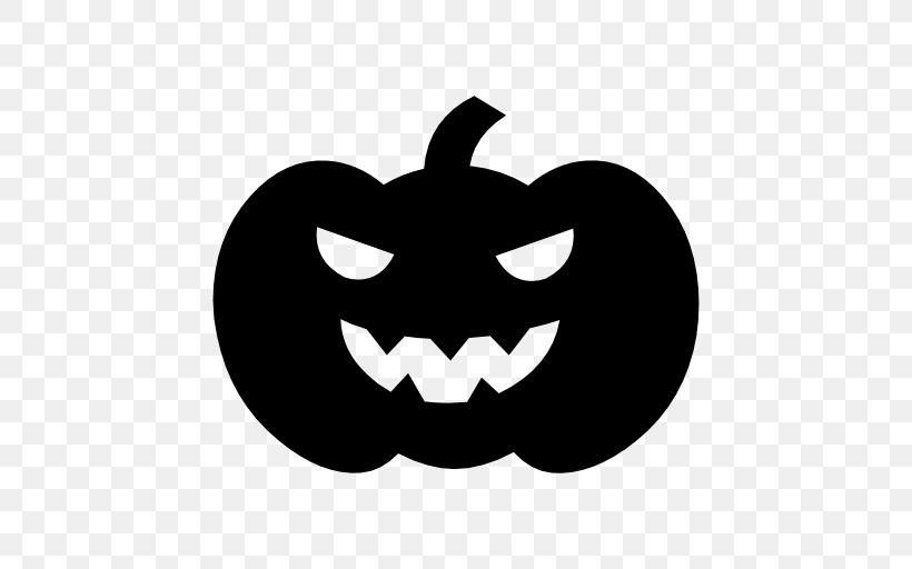 Pumpkin Halloween Silhouette Clip Art, PNG, 512x512px, Pumpkin, Black, Black And White, Carving, Costume Download Free