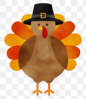 Beak Flightless Bird - Thanksgiving Turkey Drawing PNG