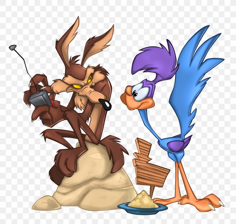Wile E. Coyote And The Road Runner Looney Tunes Greater Roadrunner, PNG, 1122x1064px, Coyote, Art, Bird, Cartoon, Chuck Jones Download Free