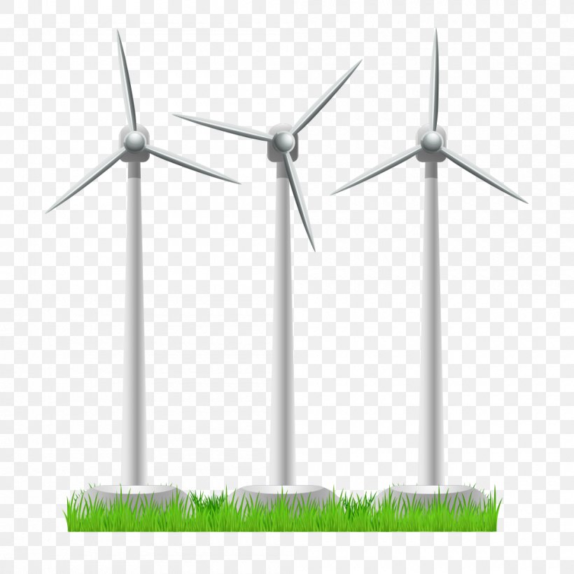 Windmill Energy Wind Turbine, PNG, 1000x1000px, Windmill, Artworks, Energy, Green Energy, Illustrator Download Free