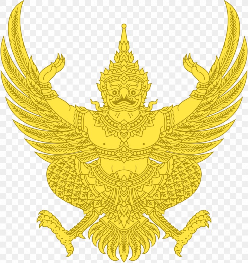 Emblem Of Thailand Garuda National Emblem, PNG, 964x1024px, Thailand, Emblem Of Thailand, Garuda, Gold, Government Of Thailand Download Free