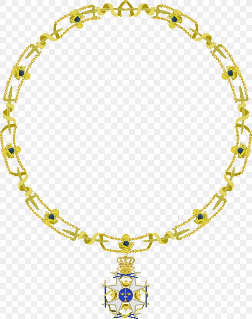 Order Of The Sword Necklace Sweden Jewellery, PNG, 1740x2203px, Necklace, Body Jewelry, Bracelet, Chain, Commander Grand Cross Download Free