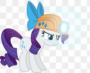 Luminescent Vector - Rarity Pony DeviantArt Mining PNG