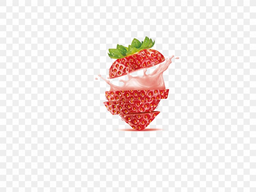Strawberry Juice Apple Juice, PNG, 2000x1500px, Juice, Aedmaasikas, Apple Juice, Auglis, Berry Download Free