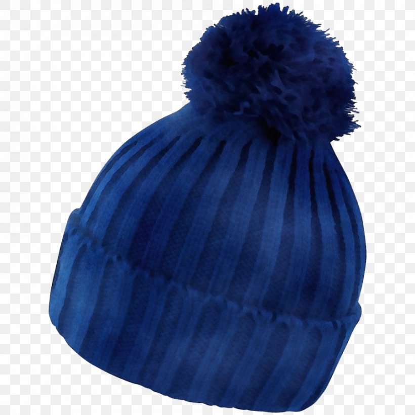 Blue Cobalt Blue Beanie Clothing Knit Cap, PNG, 900x900px, Watercolor, Beanie, Blue, Bonnet, Cap Download Free