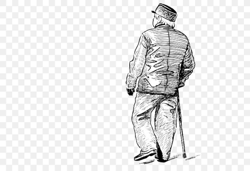 Drawing Sketch, PNG, 500x560px, Drawing, Black And White, Costume Design, Gentleman, Human Download Free