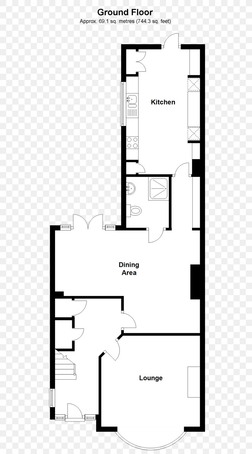 Floor Plan House Lobby Living Room, PNG, 520x1477px, Floor Plan, Area, Bedroom, Black And White, Diagram Download Free