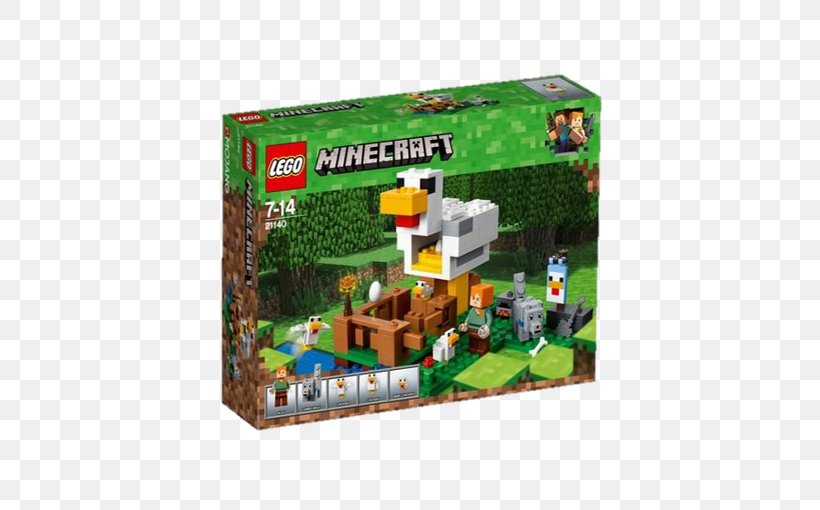 Lego Minecraft Amazon.com Chicken, PNG, 512x510px, Minecraft, Amazoncom, Chicken, Chicken Coop, Lego Download Free