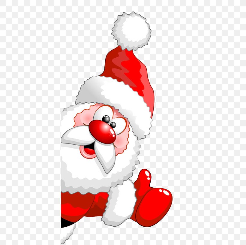 Santa Claus Christmas Clip Art, PNG, 415x816px, Watercolor, Cartoon, Flower, Frame, Heart Download Free