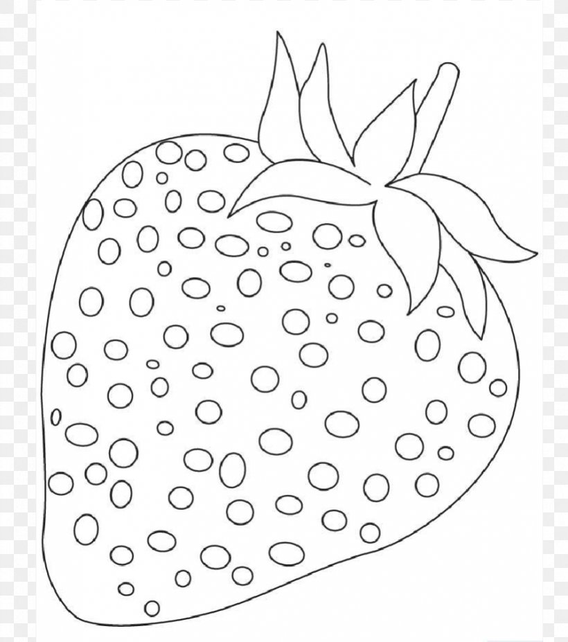 Shortcake Coloring Book Strawberry Fruit, PNG, 893x1010px, Shortcake, Area, Artwork, Berry, Black And White Download Free