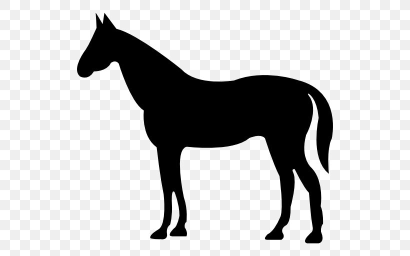 American Quarter Horse Clip Art, PNG, 512x512px, American Quarter Horse, Black And White, Bridle, Colt, Draft Horse Download Free