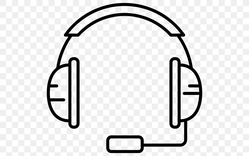 Microphone Headphones, PNG, 512x512px, Microphone, Area, Black And White, Computer, Headgear Download Free