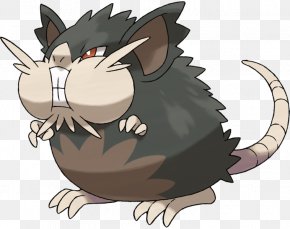 PokÃ©mon Sun And Moon PokÃ©mon Ultra Sun And Ultra Moon Raticate Alola Rattata PNG
