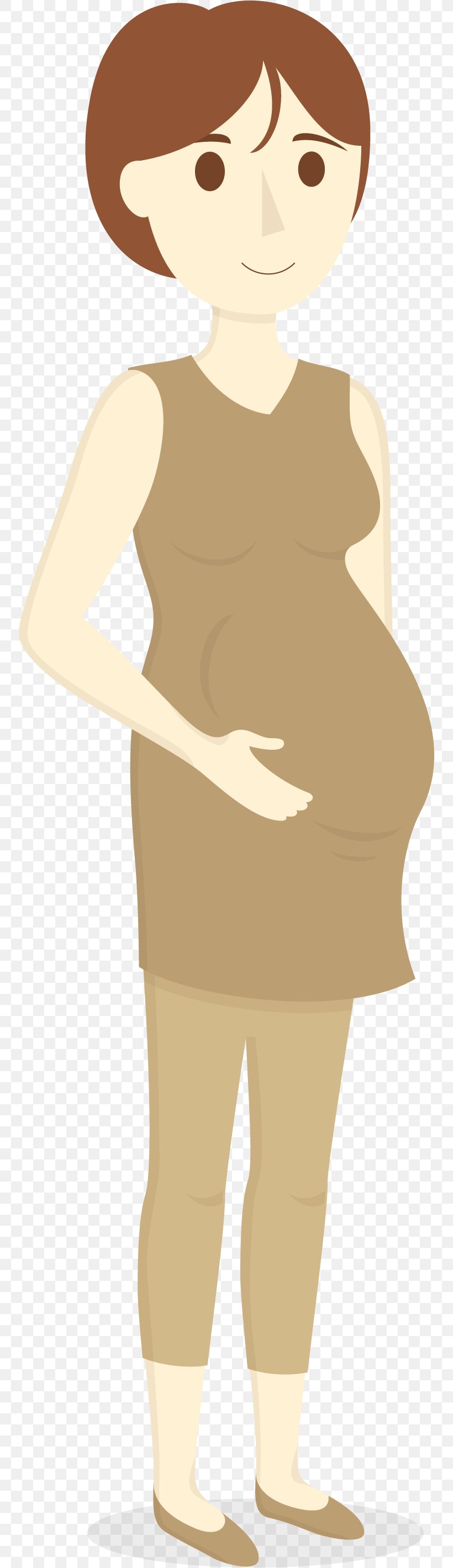 Pregnancy Woman Euclidean Vector Illustration, PNG, 752x2840px, Watercolor, Cartoon, Flower, Frame, Heart Download Free