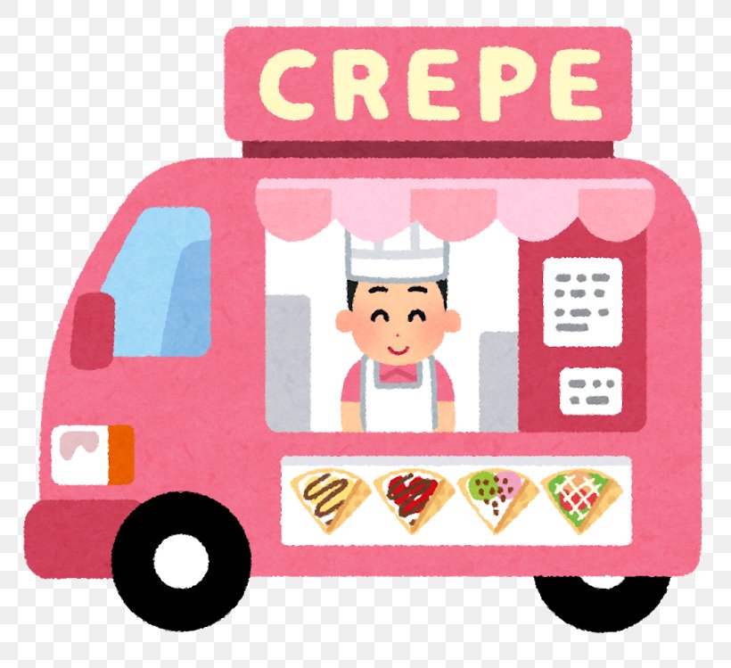 Crêpe Mobile Catering Takoyaki Illustrator いらすとや, PNG, 800x749px, Mobile Catering, Advertising, Area, Convenience Shop, Illustrator Download Free