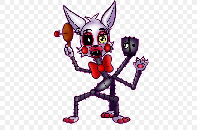 Five Nights At Freddy's 2 Mangle Canidae, PNG, 500x542px, Watercolor, Cartoon, Flower, Frame, Heart Download Free