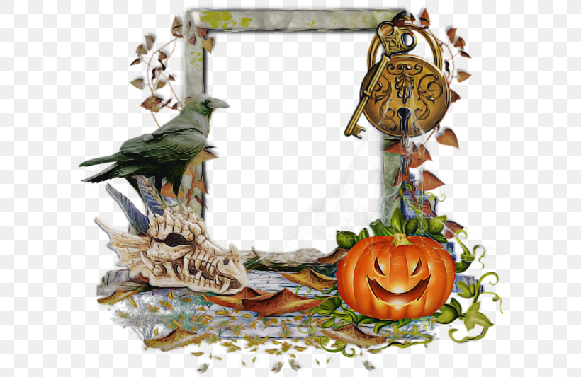 Picture Frame, PNG, 600x533px, Tree, Autumn, Picture Frame, Plant, Pumpkin Download Free