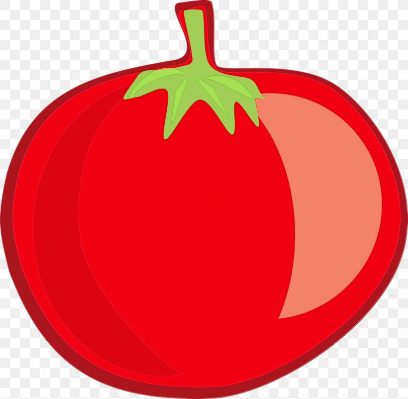 Tomato, PNG, 2451x2400px, Watercolor, Fruit, Nightshade Family, Paint, Plant Download Free