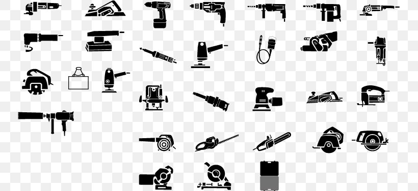 Black And White Power Tool Icon, PNG, 749x376px, Black And White, Brand, Logo, Monochrome, Monochrome Photography Download Free