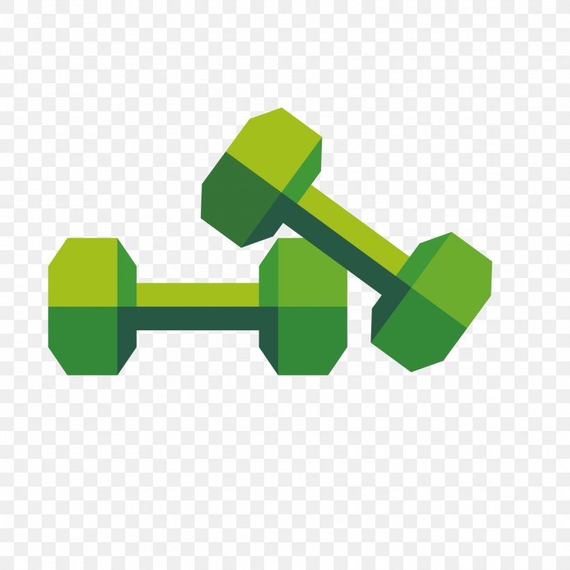 Dumbbell Green, PNG, 1500x1500px, Dumbbell, Bodybuilding, Diagram, Exercise Equipment, Flat Design Download Free