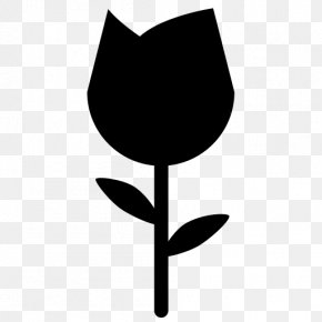 Flower Plant Stem Leaf Clip Art Silhouette PNG