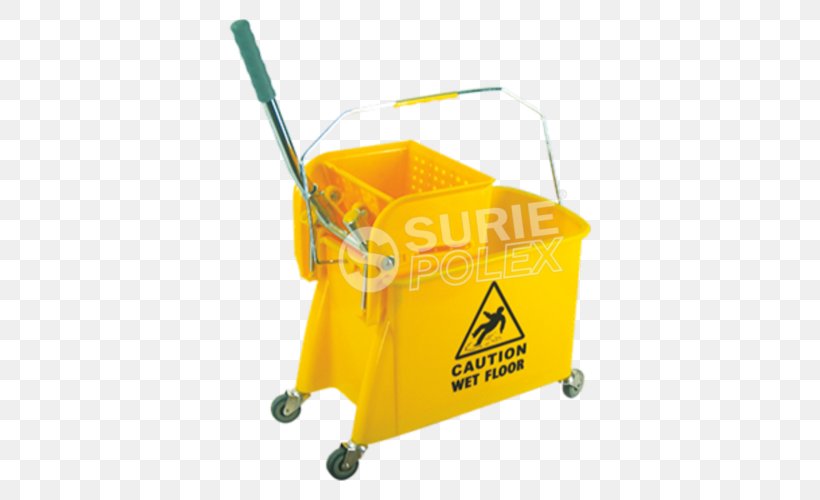 Mop Bucket Cart Cleaner Surie Polex, PNG, 500x500px, Mop, Bucket, Cleaner, Cleaning, Household Cleaning Supply Download Free