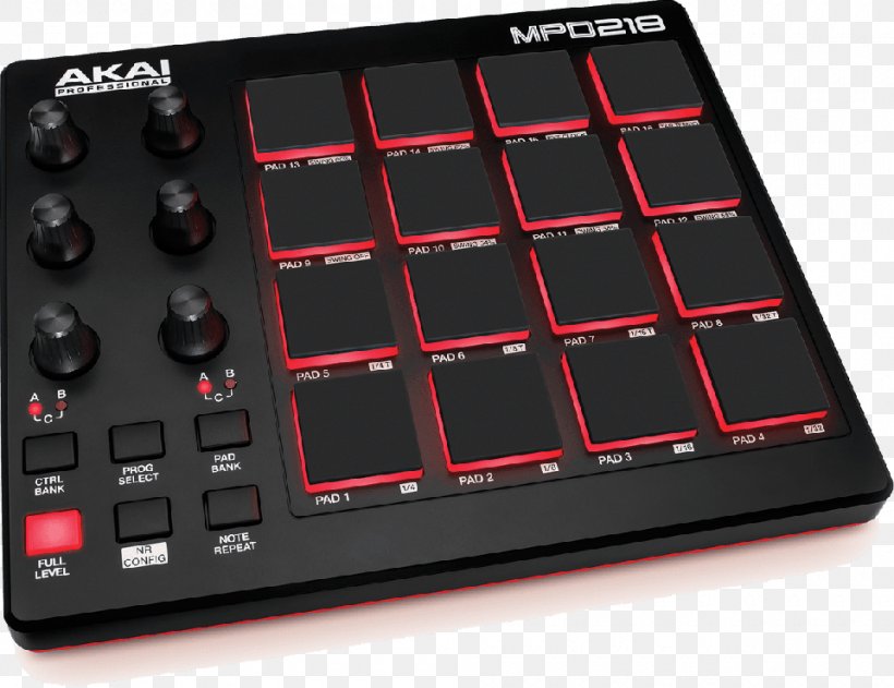 Akai Professional MPD218 Akai MPC MIDI Controllers Ableton Live, PNG, 960x739px, Watercolor, Cartoon, Flower, Frame, Heart Download Free