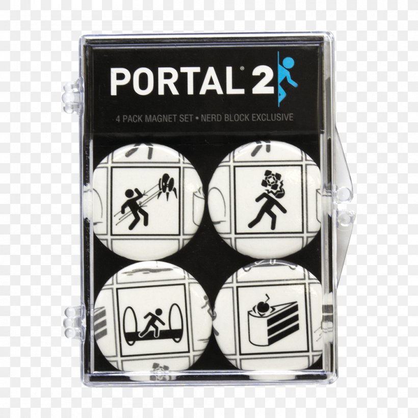Portal 2 Brand Font, PNG, 1000x1000px, Portal 2, Brand, Craft Magnets, Portal Download Free