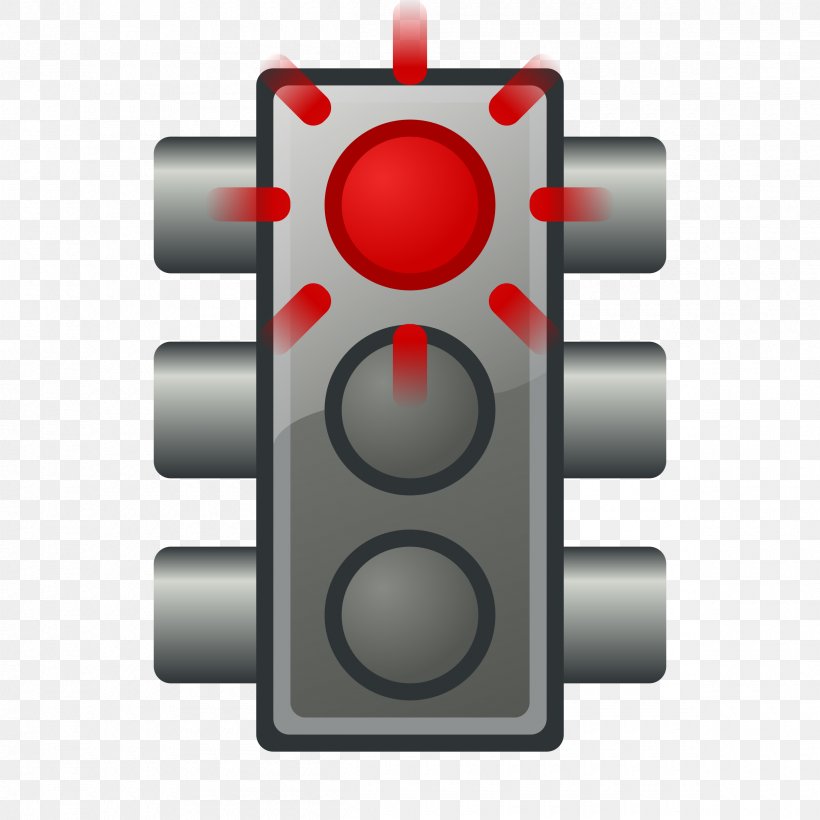 Traffic Light Red Clip Art, PNG, 2400x2400px, Traffic Light, Color, Cylinder, Electric Light, Hardware Download Free